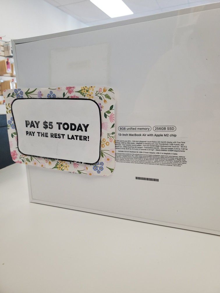๐ MacBook Air M2 w/ 16GB RAM โ Just $1 Down!
