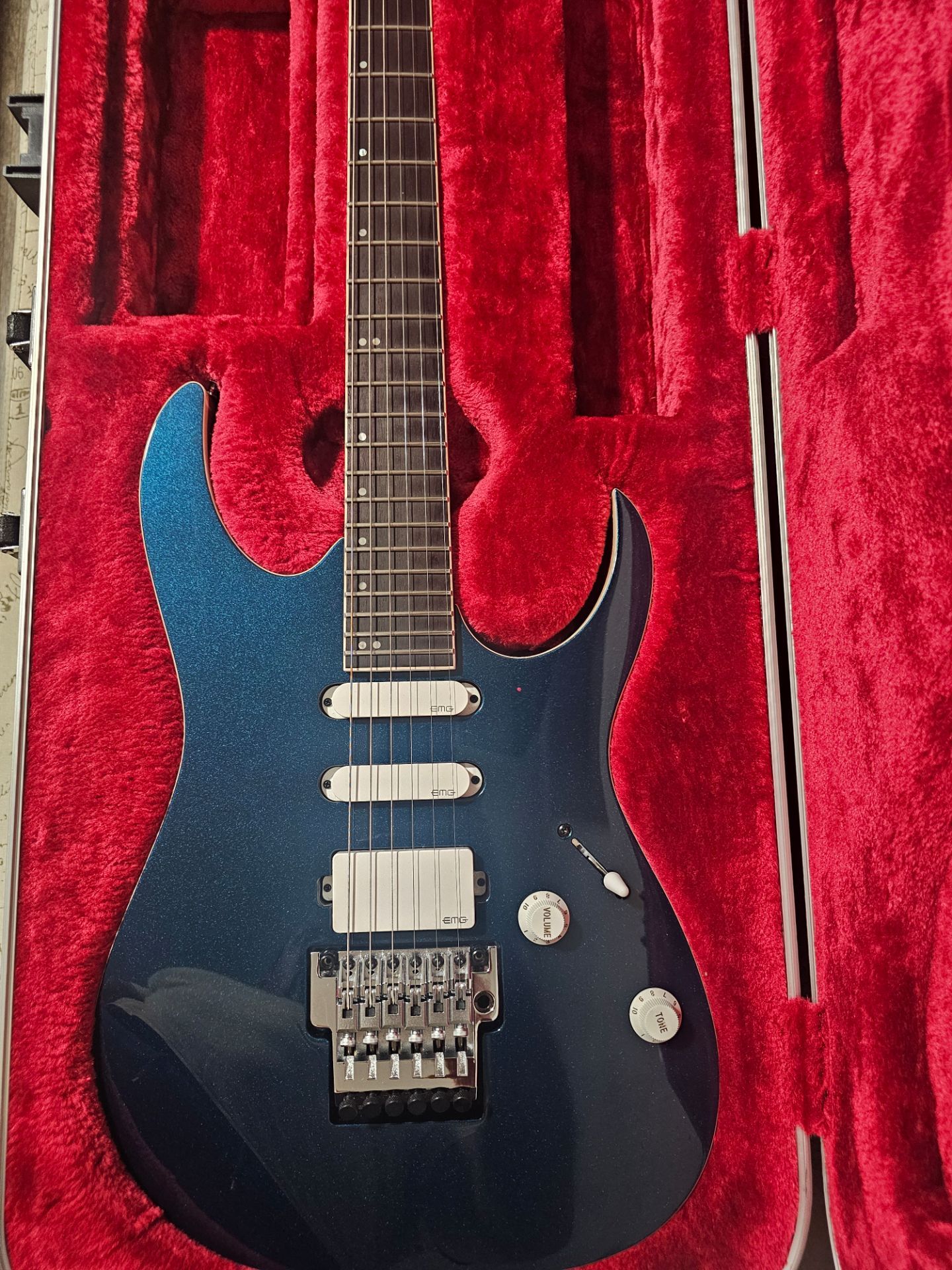 Ibanez Prestige RG5440C Electric Guitar Deep Forest Green Metallic