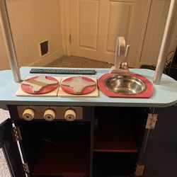 Wood Toddler Kitchen Set 