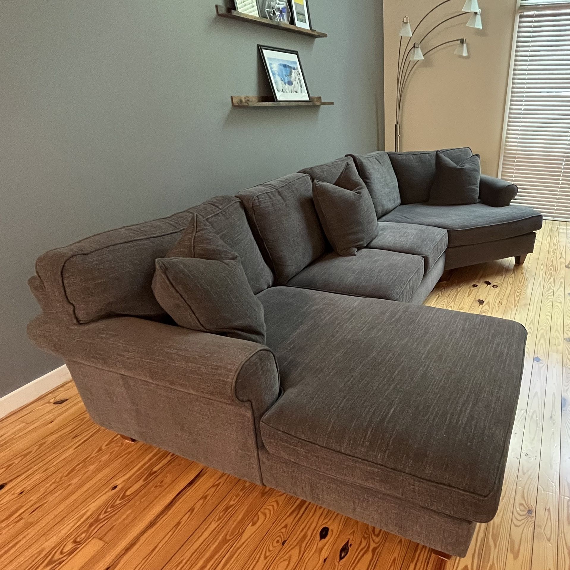 Havertys Corey Sectional Sofa Baci Living Room