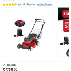 Toro 60V Flex Force SMARTSTOW Self Propel 21 in Lawn Mower 