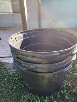 45 Gallon Pots/ Containers