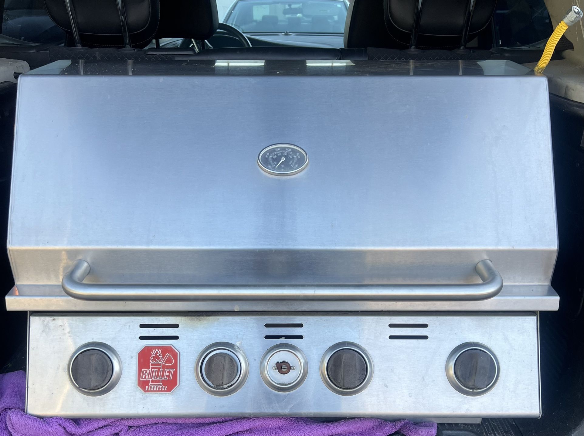 Bullet Yukon 5 Burner Gas Grill Tested Working Barbecue BBQ