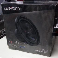 Kenwood Excelon Subwoofer 10" 