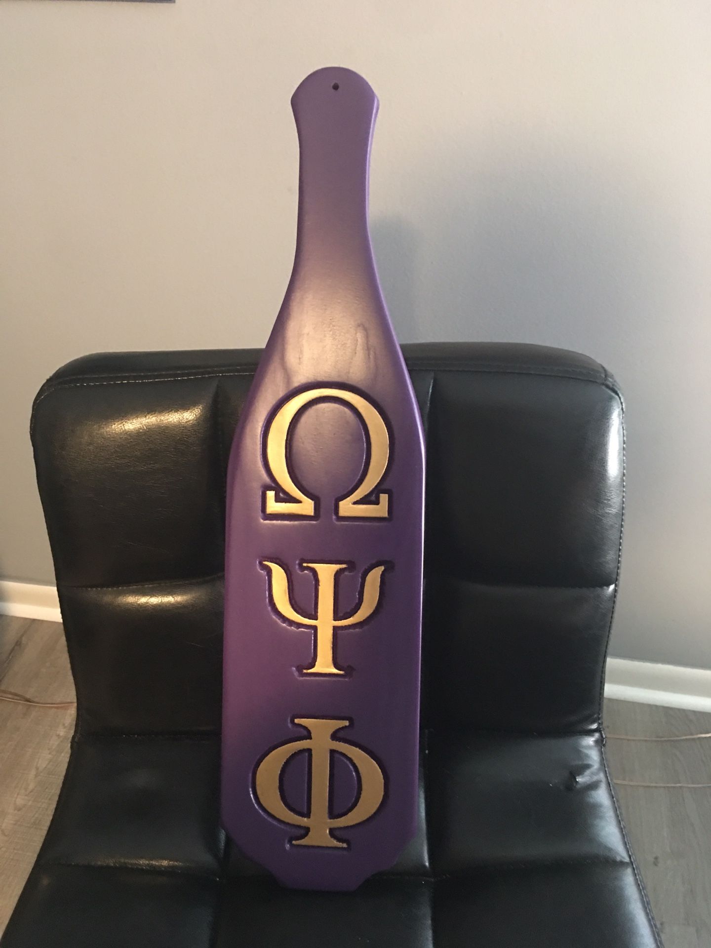 Fraternity paddle hand crafted 40.00