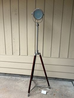 Pottery barn Tripod Floor Lamp Spotlight
