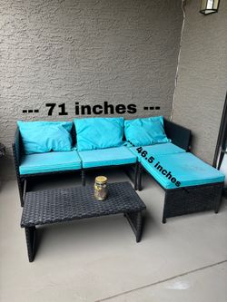 Patio furniture & table ***PENDING PICKUP**