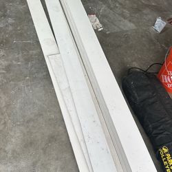 Pine Wood Baseboard 1x6x16