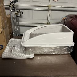 $30  Stainless Steel Litter Box |