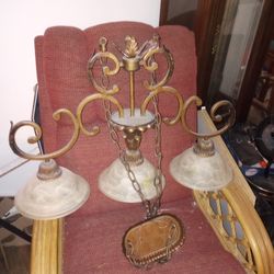 Hanging Lamp For Pool Table Or For Above Sink 