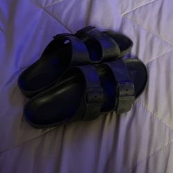 Black Birkenstocks