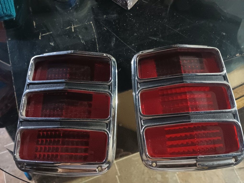 1964-65 Mustang Tail Lite Covers Original