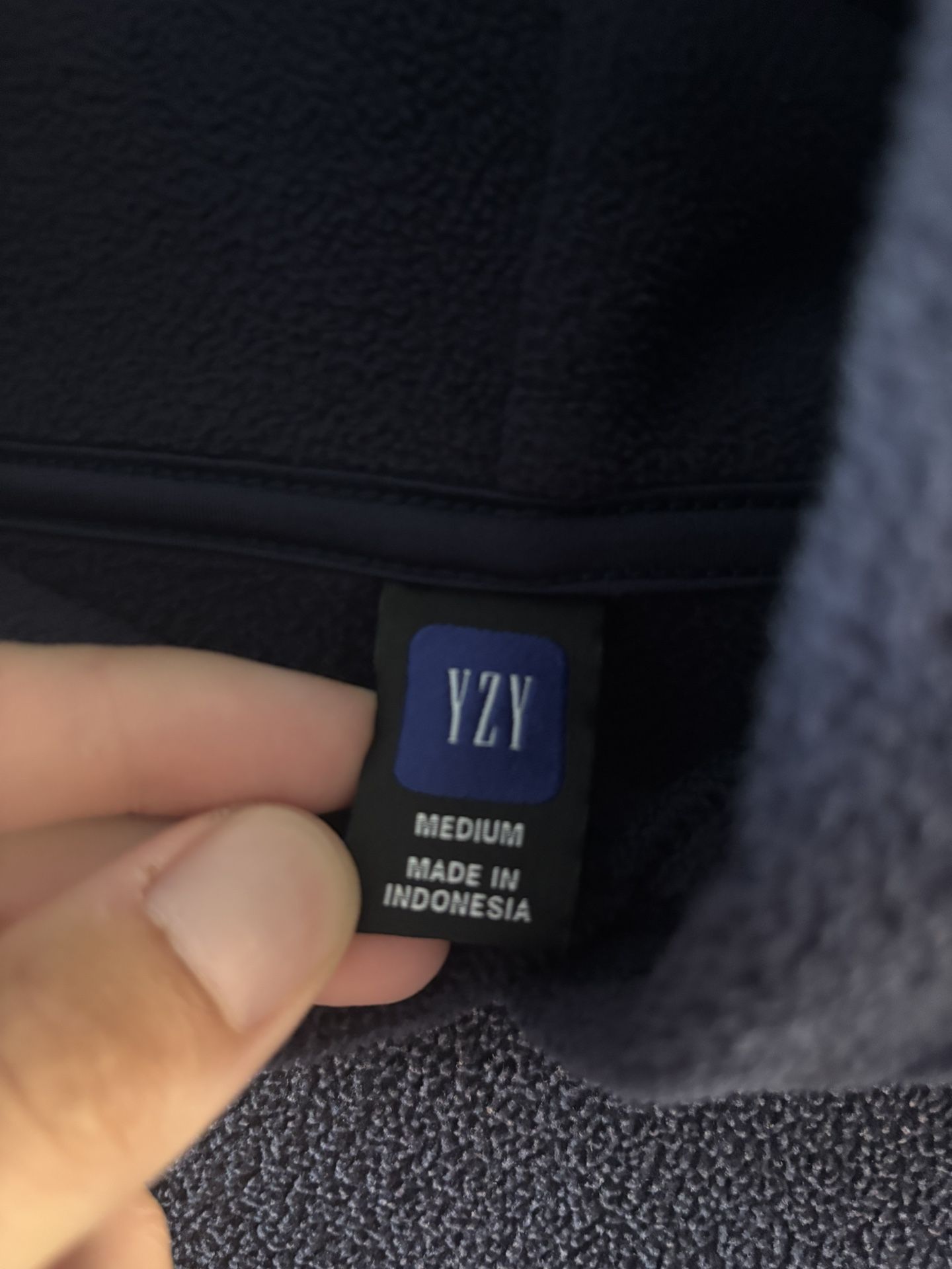 Yeezy Gap Polar Fleece Navy