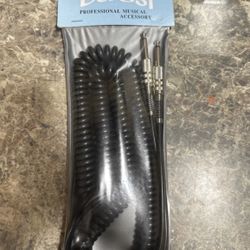 Del Sol coiled electric guitar cord