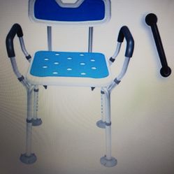 Shower Chair With Back And Arm Rest