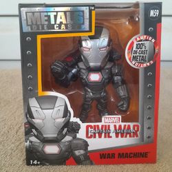M59 Jada Toys 4" War Machine Marvel Diecast Metals Action Figure 