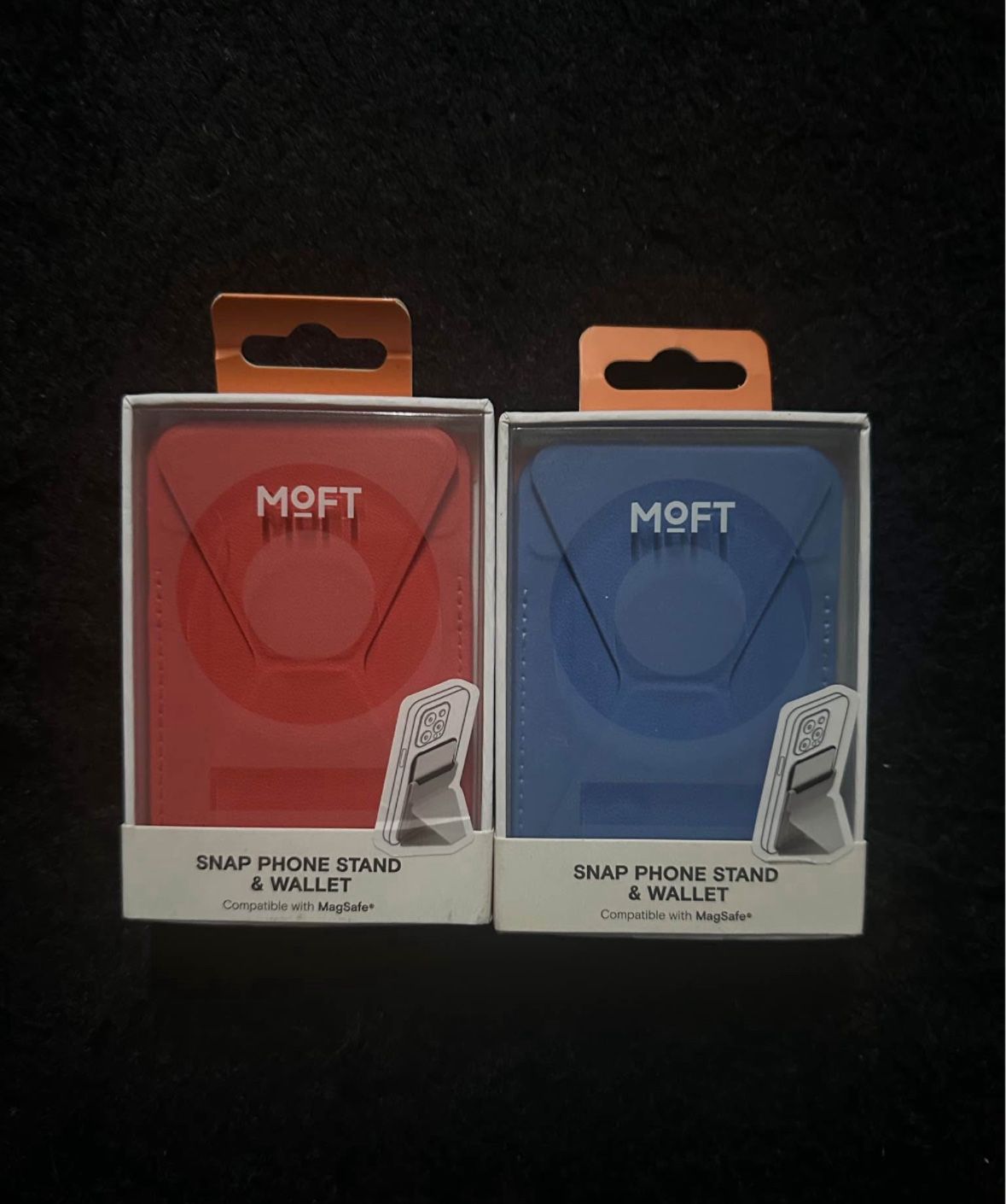 Moft snap phone stand and wallet