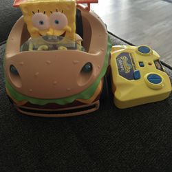 SpongeBob battery remote control car