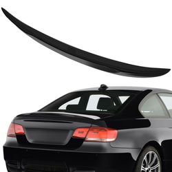 06-10 For BMW 3 Series E92 Coupe Rear Spoiler PG M4 Style Gloss Black Brand New