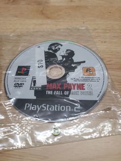 Max Payne 2 the fall of max Payne ps2 game