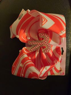 New Christmas Candy Cane Jo Jo Siwa Bow