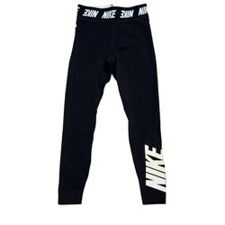 Nike Sportswear Club High Rise Black Ankle Leggings CT5333-010 Women Size Small