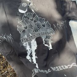 Chrome Hearts Shirt Cemetery Black Brand New