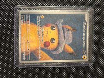 Pikachu with grey felt hat
