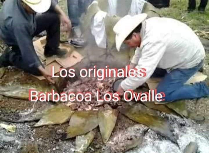 Barbacoa hecha en pozo!