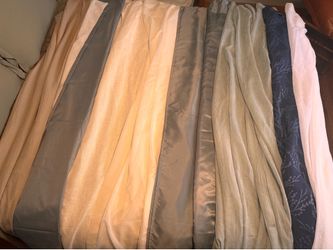 Multiple Sheer/Blackout 84” Curtain Sets