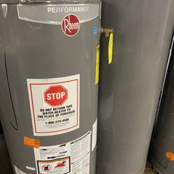 Performance Rheem Water Heater 40 Gallon 