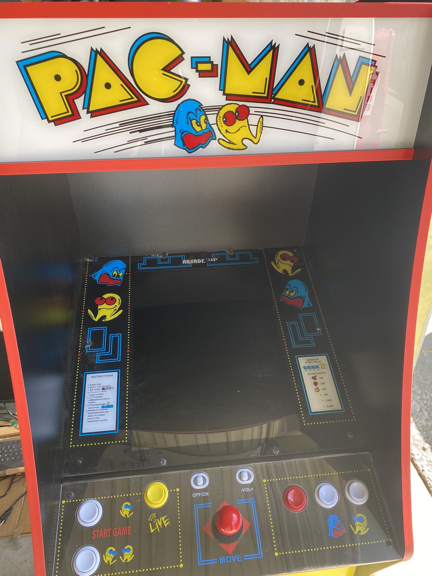 Pac-Man Machine Best Offer Need To Be Re Program Best Offer