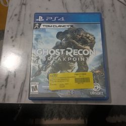 PS4 Game Ghost Recon