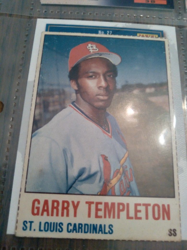 Vtg Gary Templeton  Card 