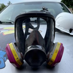 3M Full Face Respirator With P100 Filter