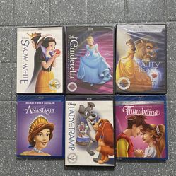 Classic Disney DVDs and Blue Ray Disney Movies