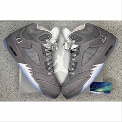 Jordan 5 Wolf Grey 10 Men