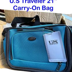  U.S. Traveler 21" Carry-On Bag