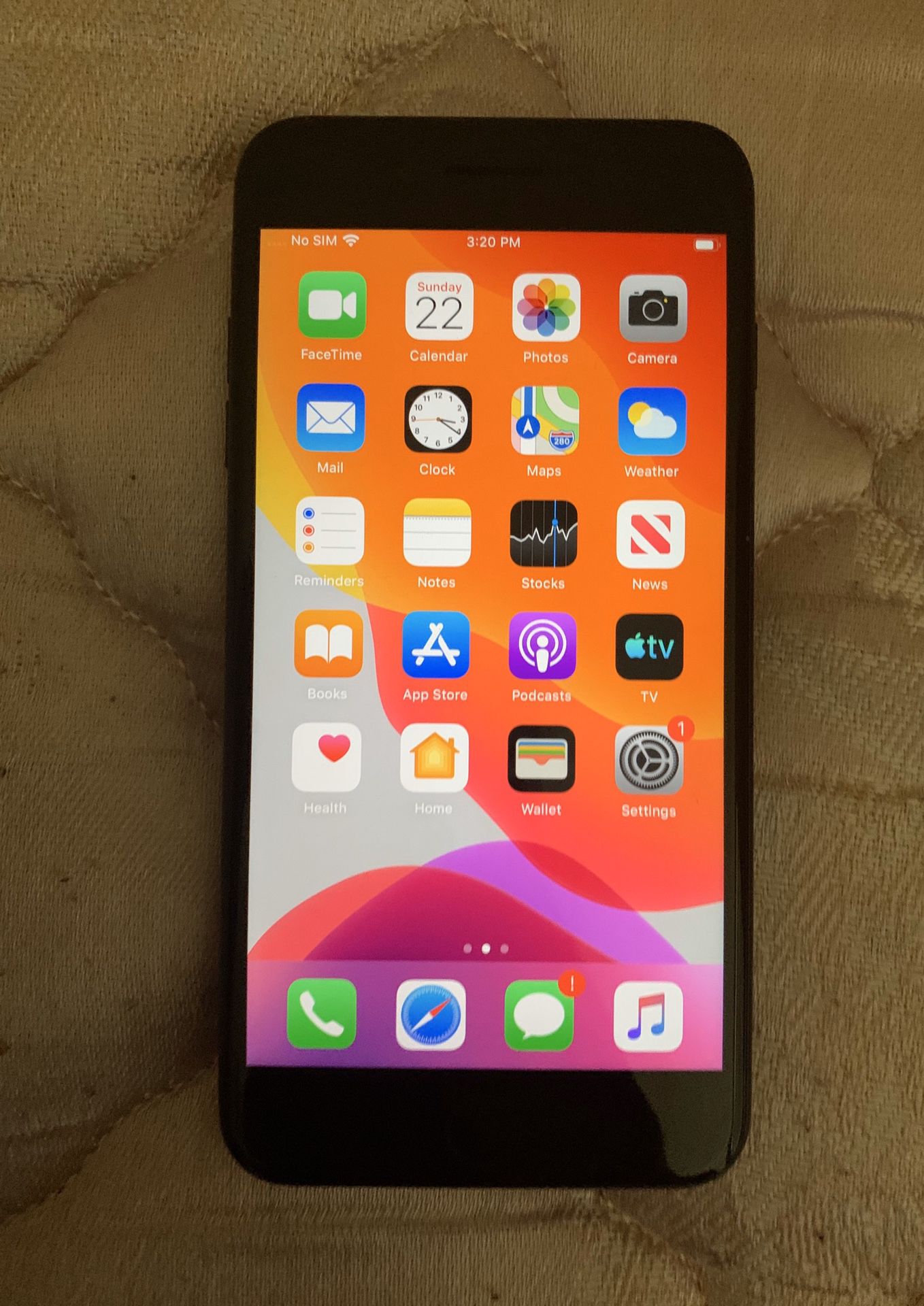 Iphone 7 plus 32 gb black ( T-Mobile)