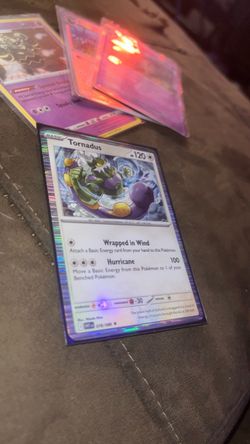 Tornadus Holo Rare Pokémon Card 078/086