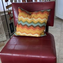 Oversized, Designer, Red Chairs