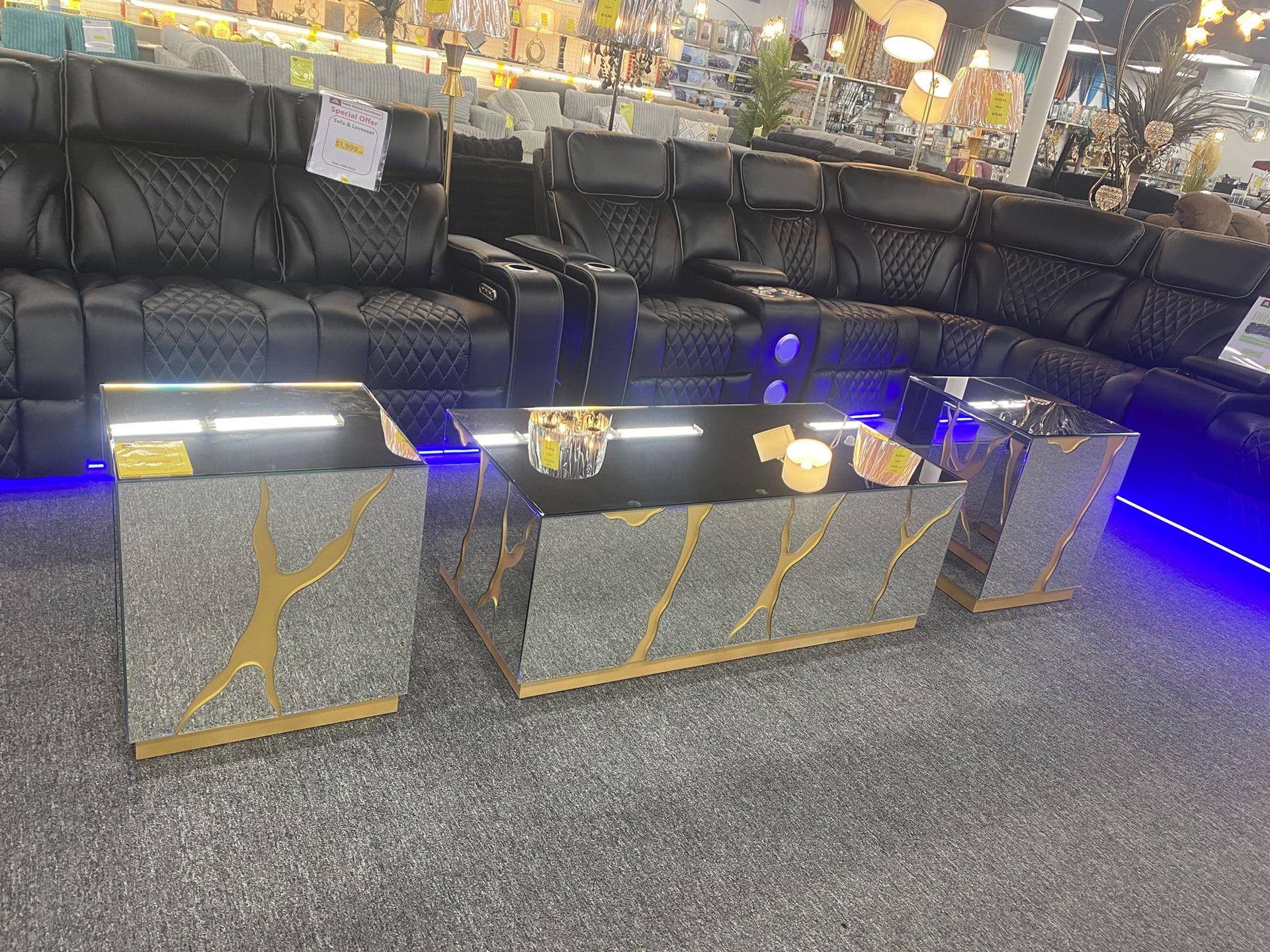 3 Piece Coffee Table Set $799.99