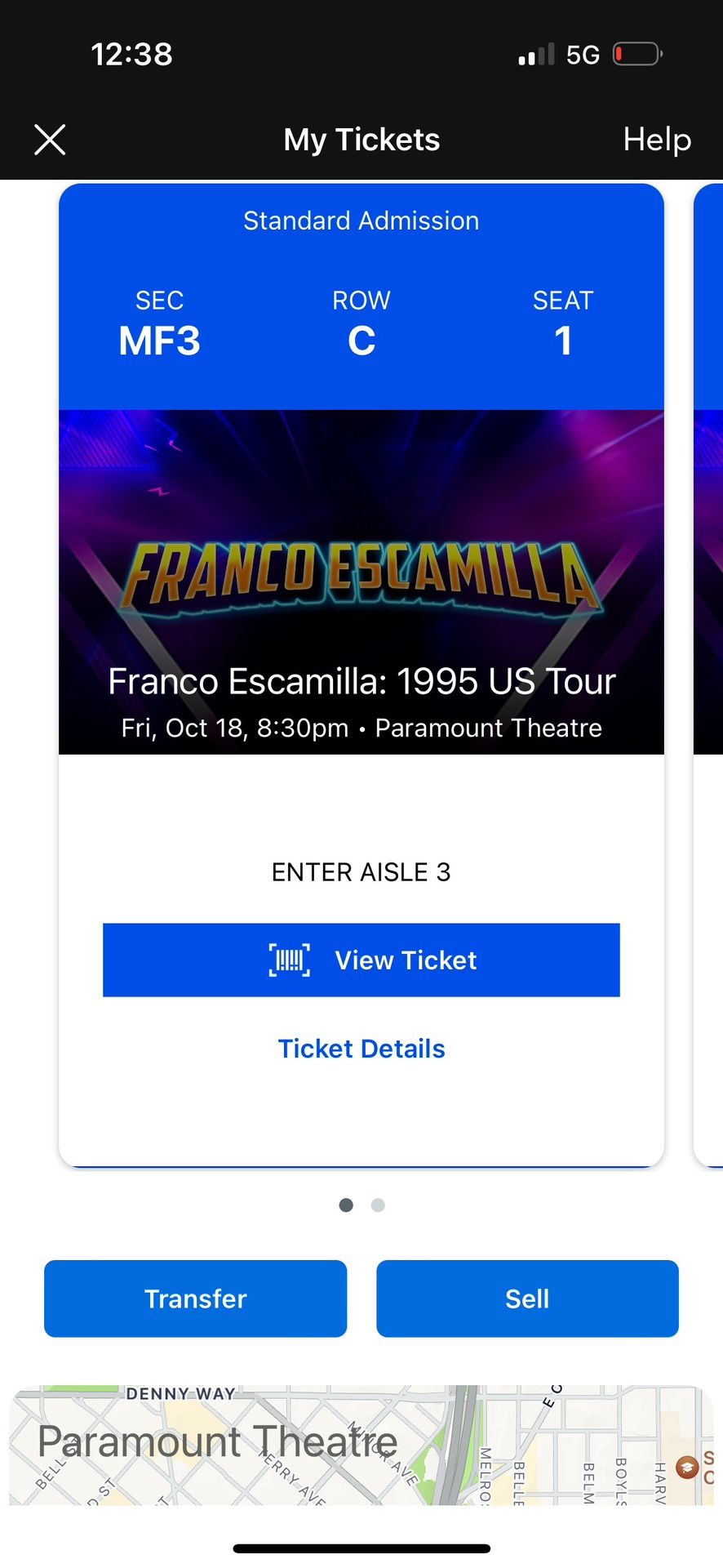 Tickets Franco Escamilla