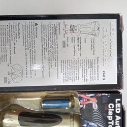 L.E.D. Auto Clap Torch