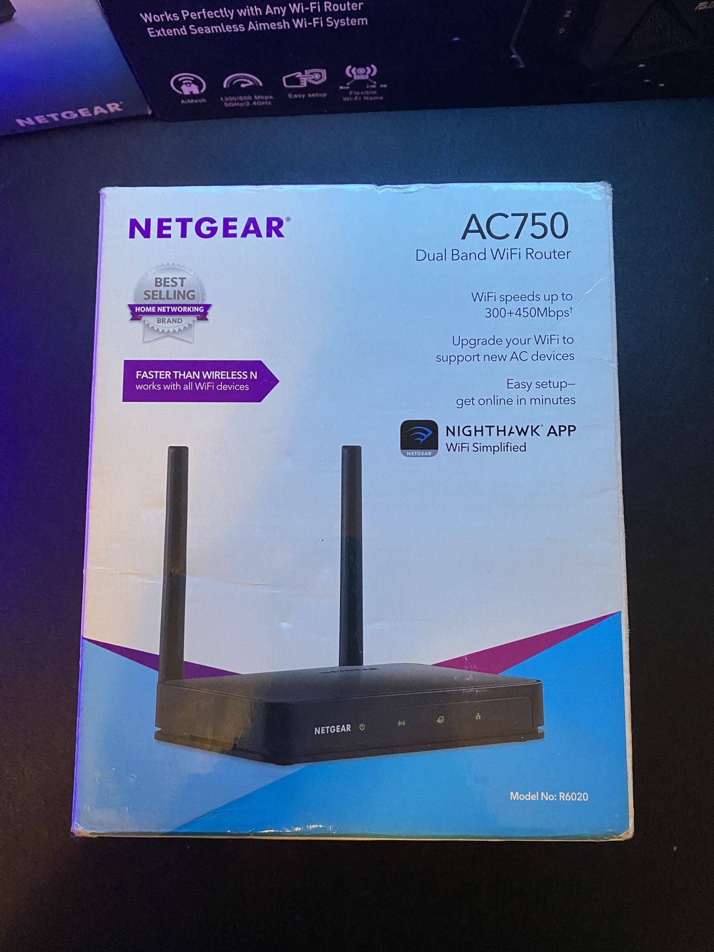 NETGEAR Dual Band WiFi Router (R6020)