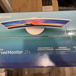 SAMSUNG 27" Curved LED Monitor CF391