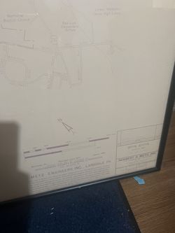 Large Bryn Athyn Map 1977