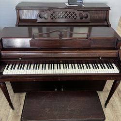 Tuned Wurlitzer Spinet Piano
