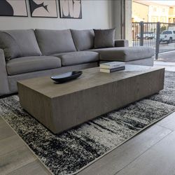 Restoration Hardware RH Machinto Rectangular Coffee Table - Free Delivery