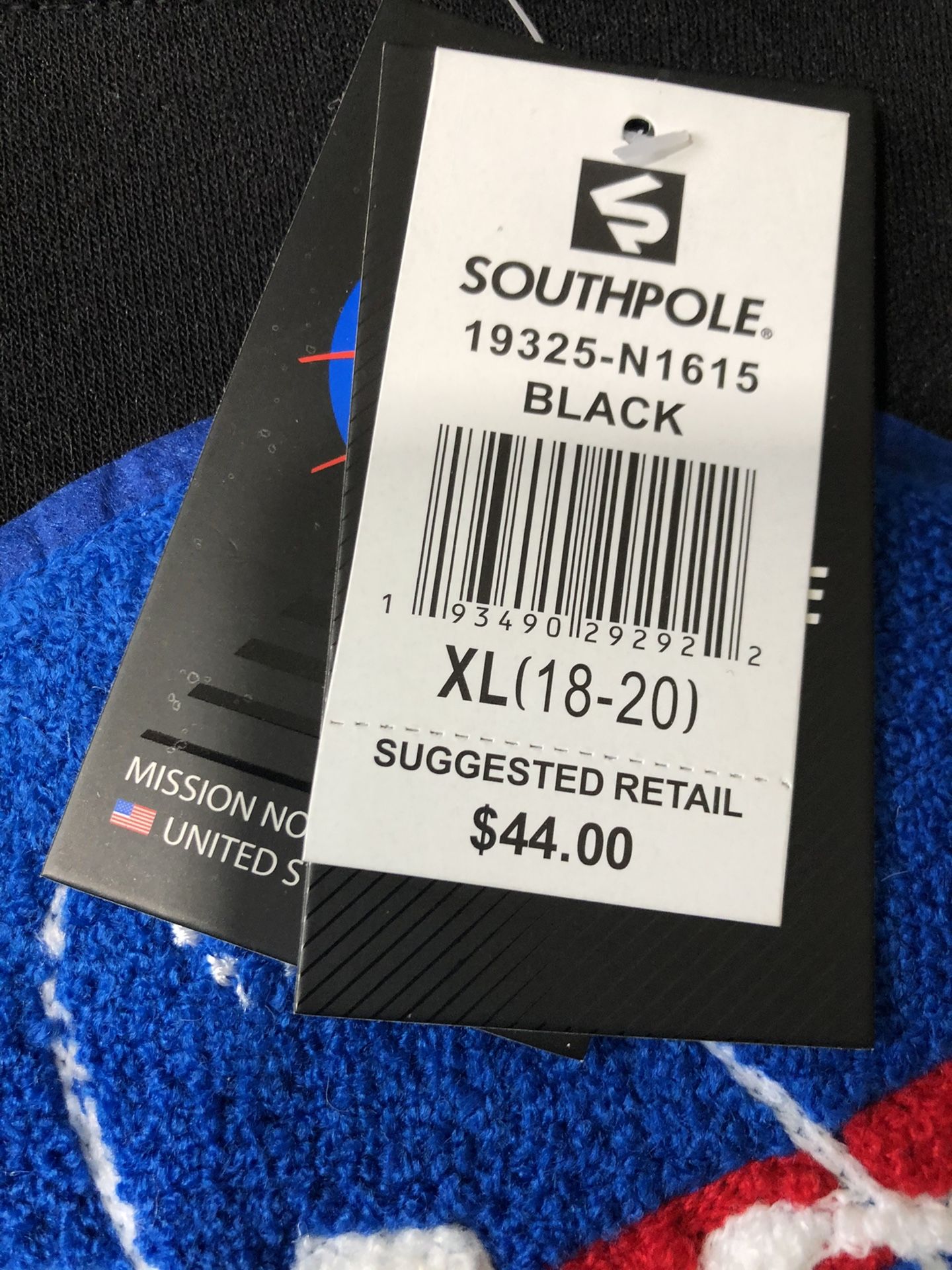 Kids Nasa Logo Hoodie size YXL
